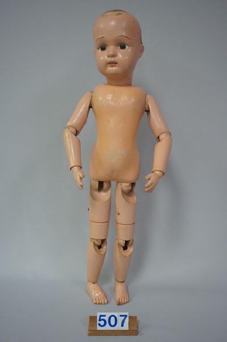 SCHOENHUT 22 INCH DOLLY FACE DOLL (1 of 10)