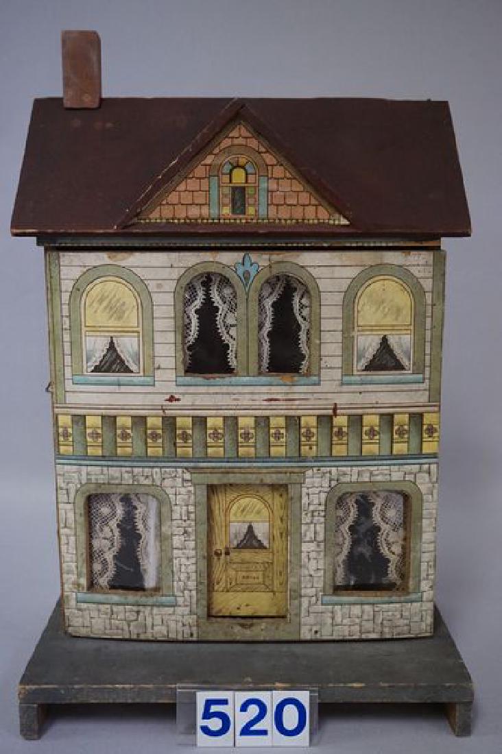 BLISS PAPER LITHOGRAPHED DOLL HOUSE (1 of 8)