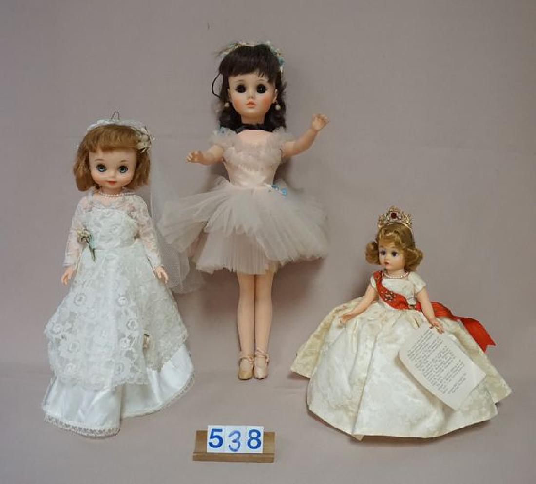 (3 PIECES) MADAME ALEXANDER: (1 of 2)