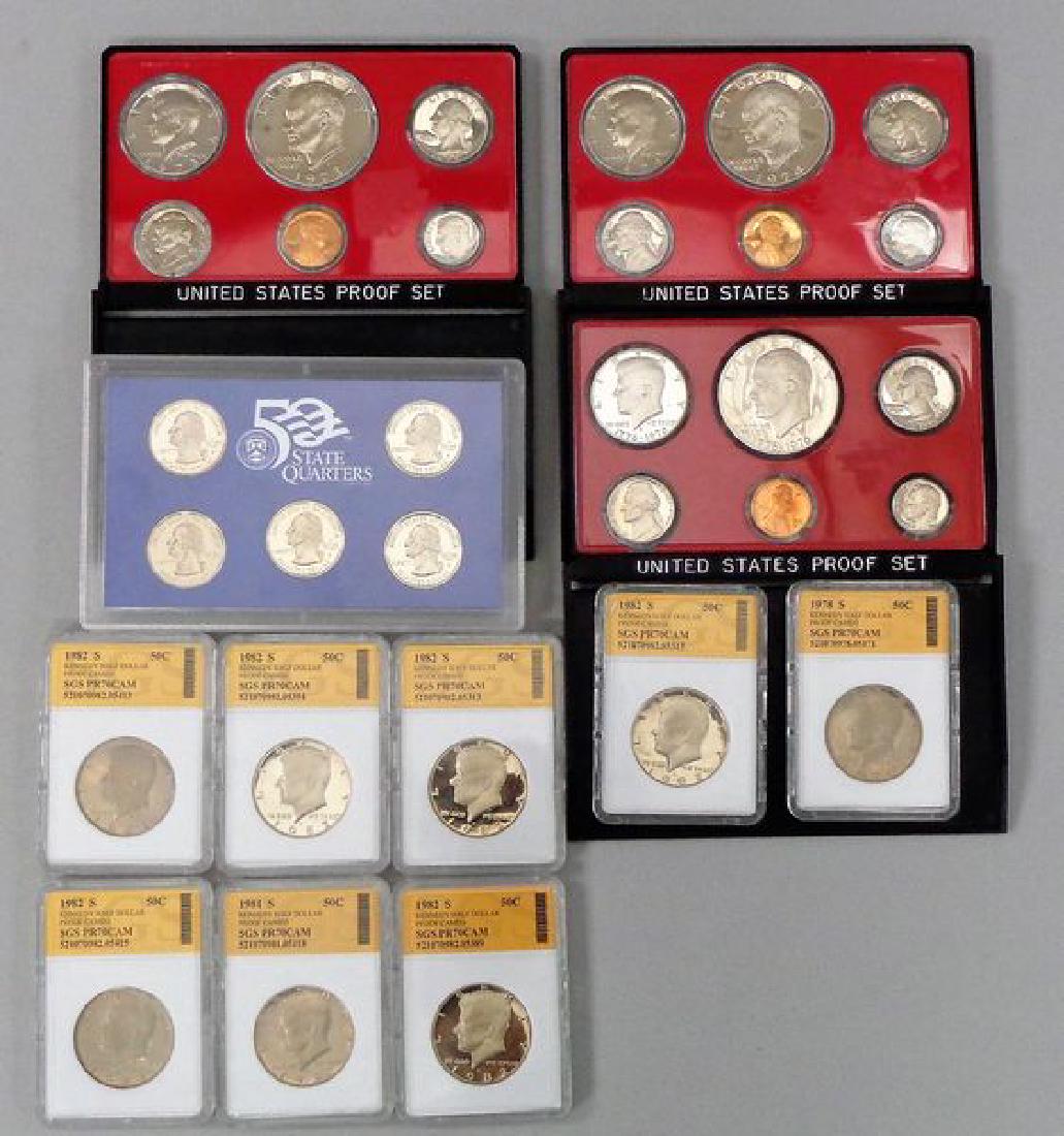 Proof State Quarters, Proof Sets