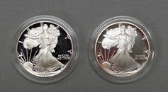 1987 & 1992 PROOF SILVER EAGLES: