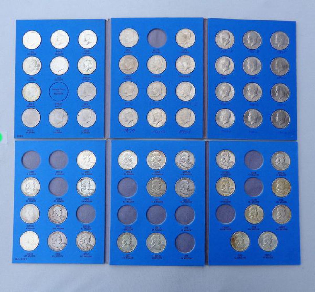 FRANKLIN & J.F.K. HALF DOLLARS COLLECTION: (1 of 4)