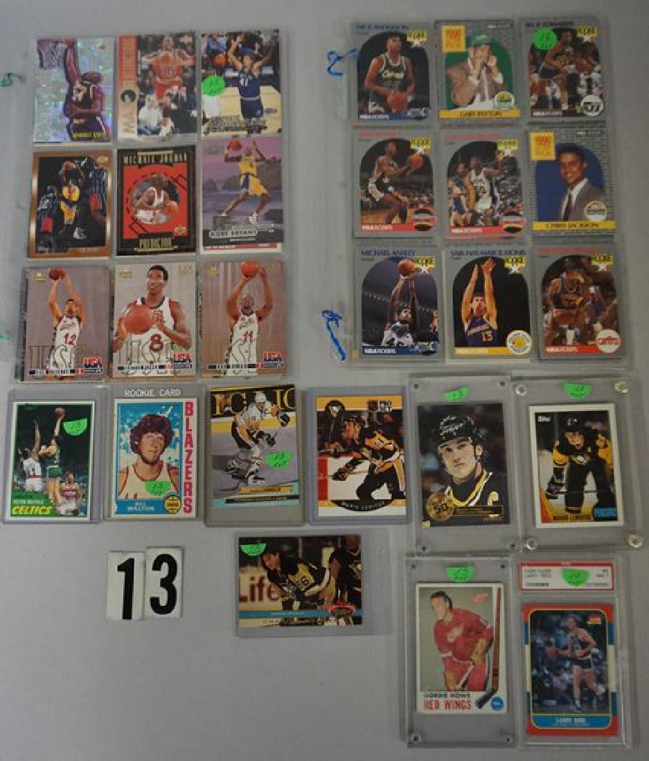 BASKETBALL & HOCKEY LOT: (1 of 5)