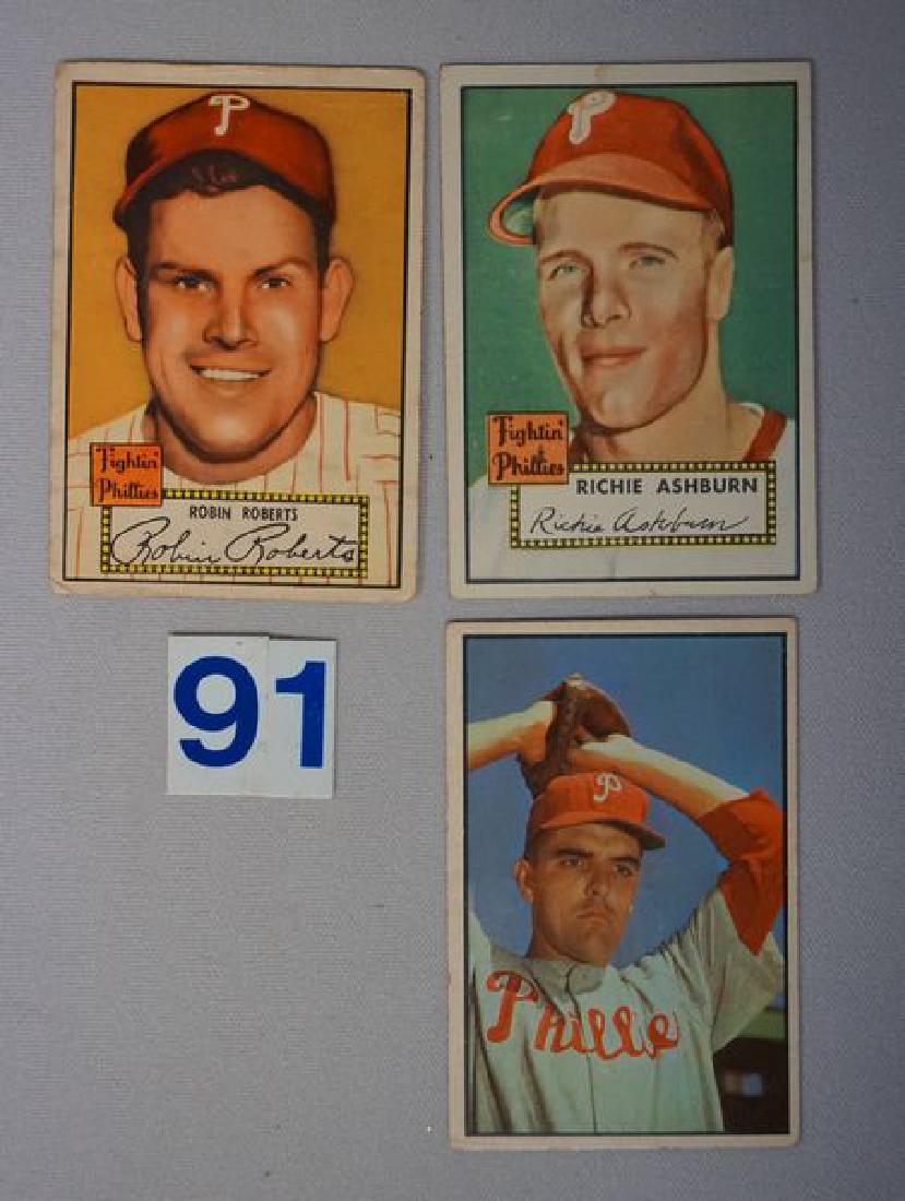 1952 TOPPS #59 R. ROBERTS (CREASED) - (1 of 4)