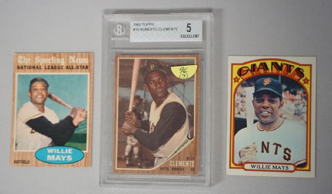 1962 TOPPS #10 ROBERTO CLEMENTE - (1 of 2)