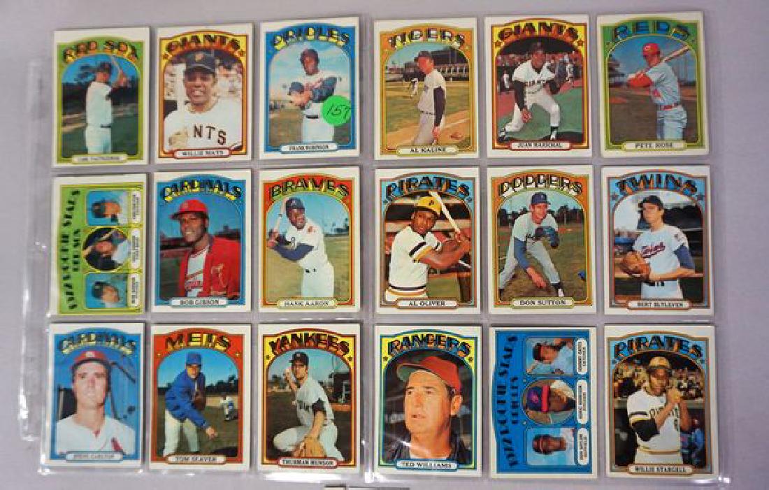 (26 DIFFERENT) 1972 TOPPS BASEBALL (1 of 4)