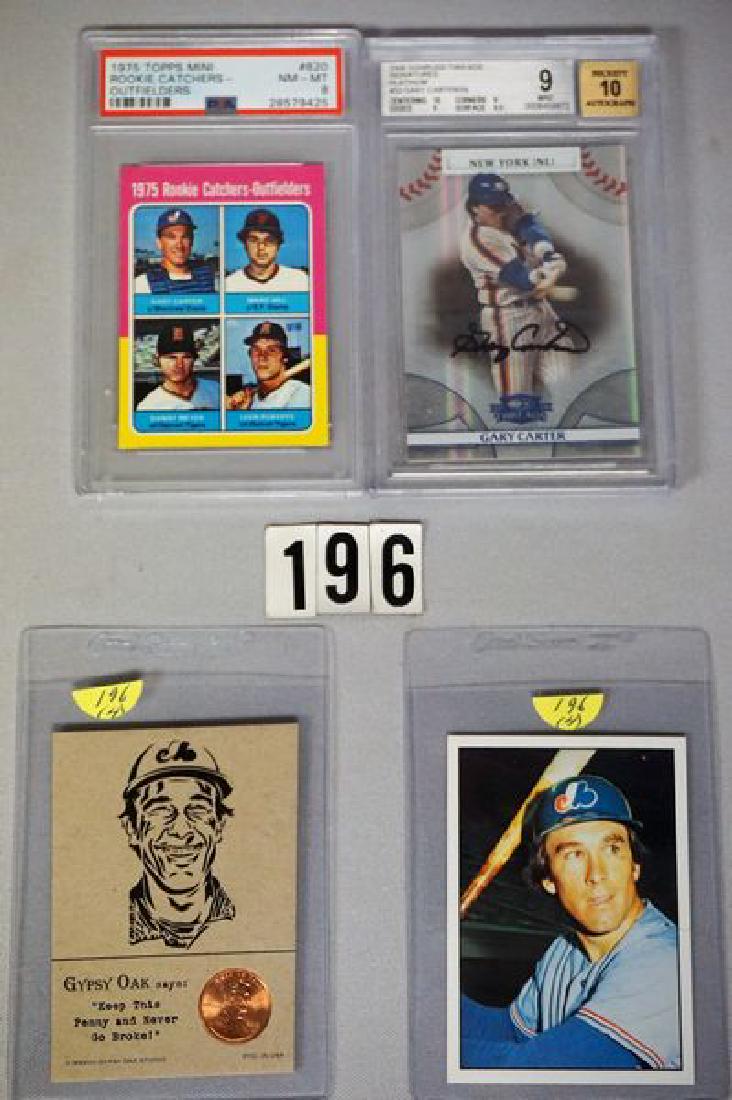GARY CARTER LOT: (1 of 5)