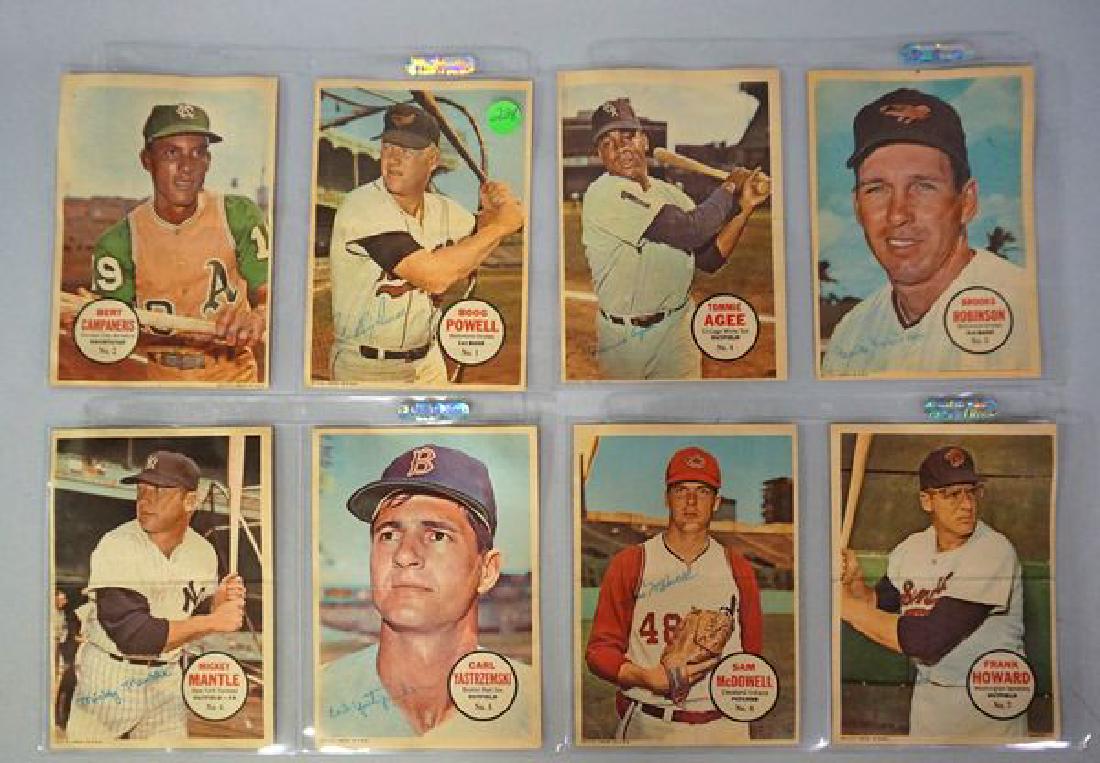 ALBUM WITH 1967 TOPPS BASEBALL PIN-UPS (1 of 5)