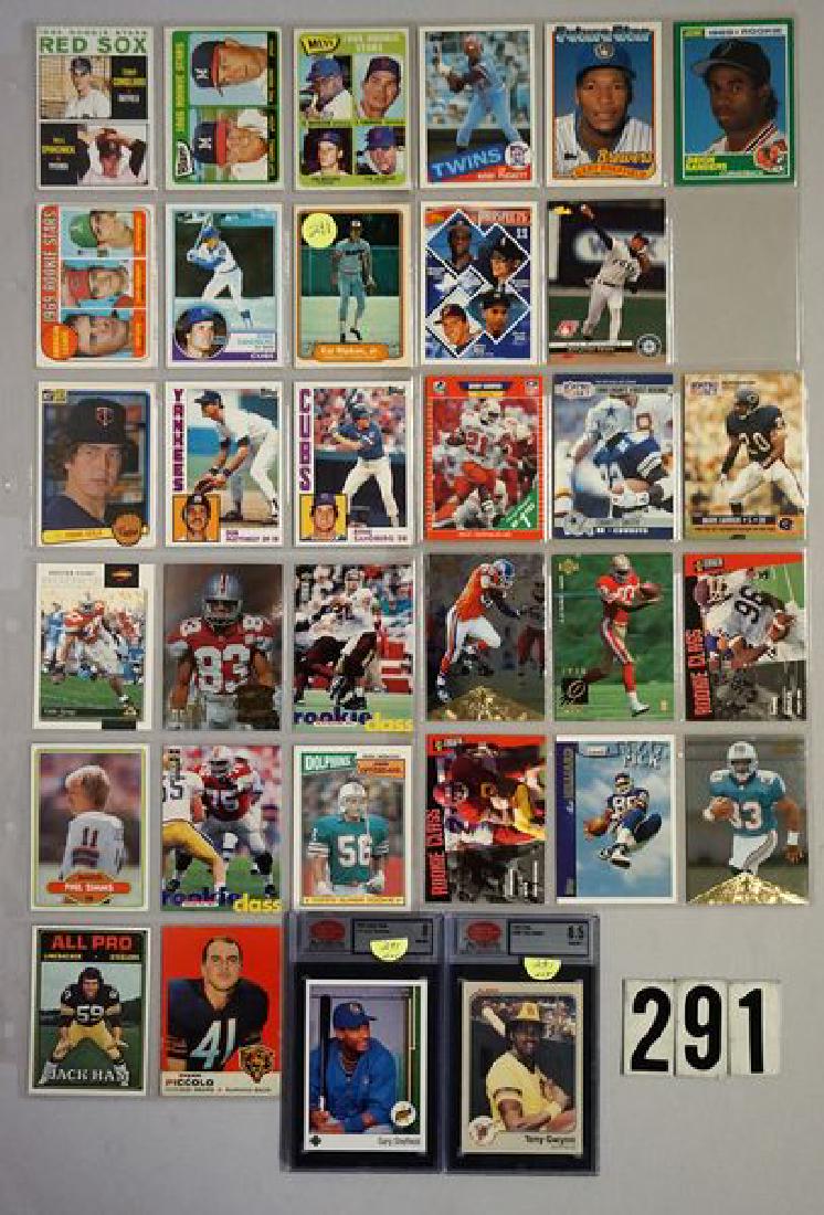 (14 ASSORTED) BASEBALL ROOKIE CARDS