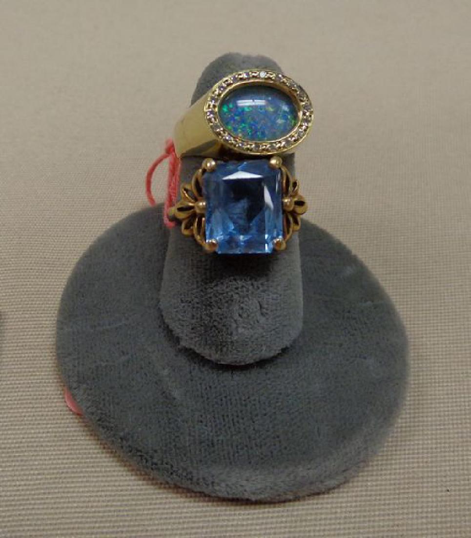 LADIES 10 KT GOLD RING (1 of 1)