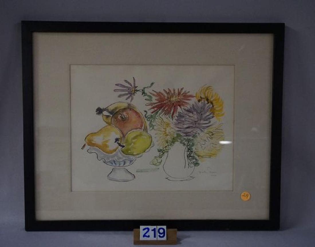 DOROTHY STRAUSER FRAMED STILL LIFE (1 of 4)