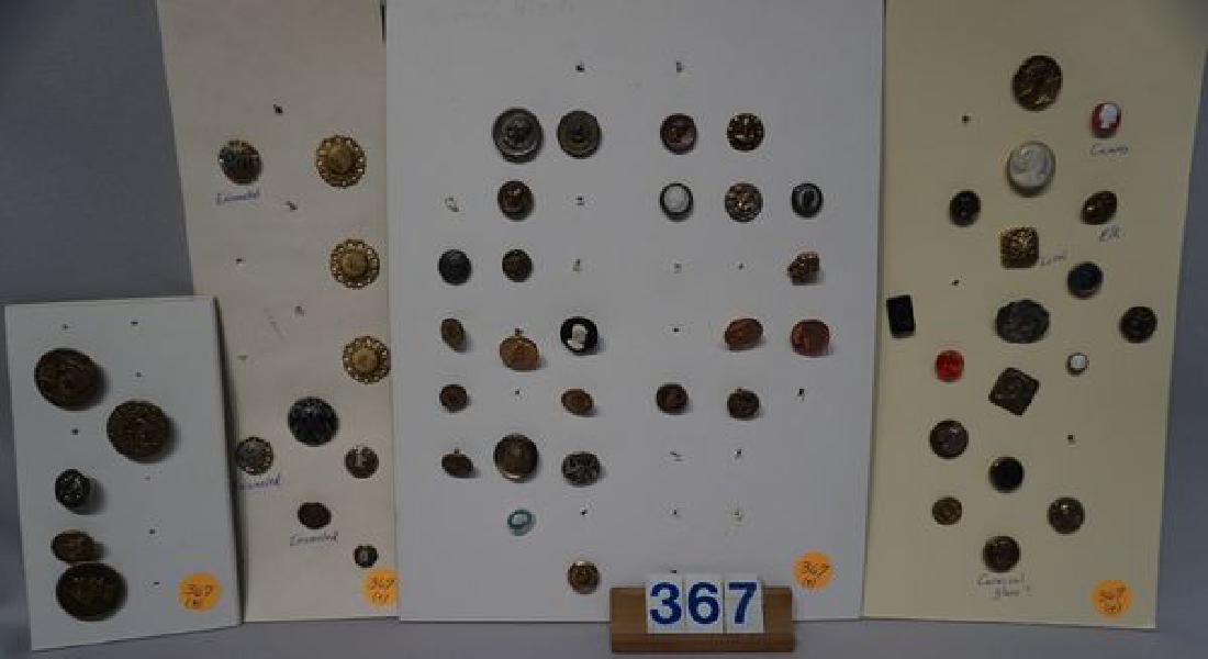 (57) ANTIQUE VINTAGE BUTTONS (1 of 1)