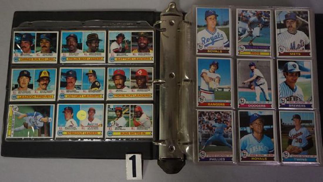 1979 TOPPS BASEBALL CARD SET (1 of 6)