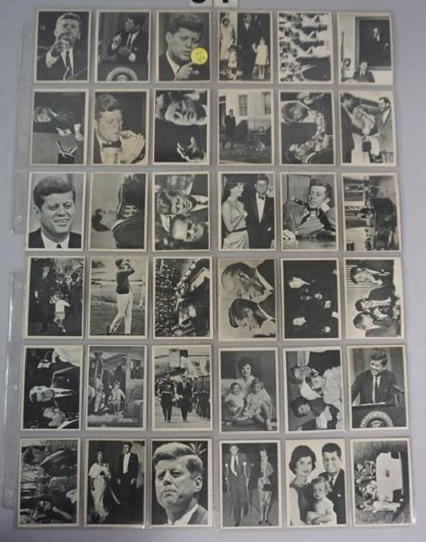 (51 DIFFERENT) 1964 TOPPS JOHN F. KENNEDY (1 of 8)