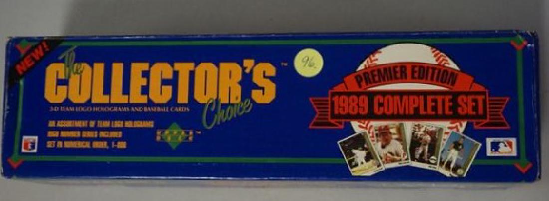 1989 UPPER DECK BASEBALL CARD SET (1 of 3)