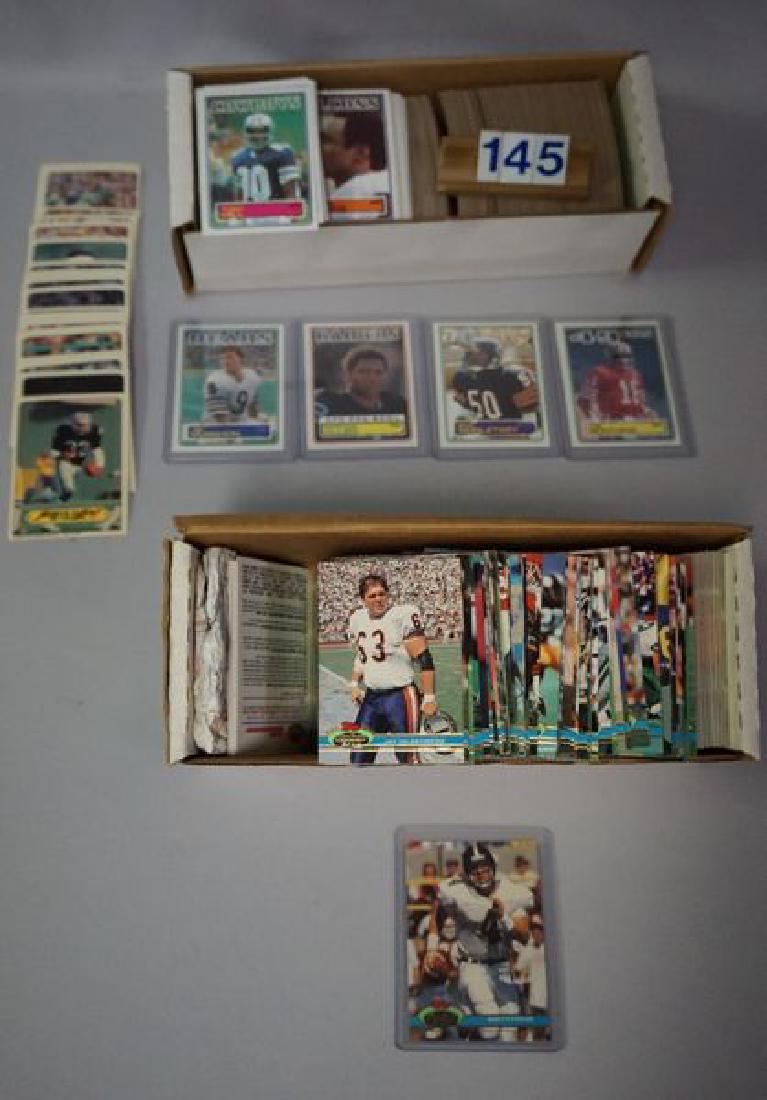 1983 TOPPS FOOTBALL SET & STICKER SET: (1 of 8)