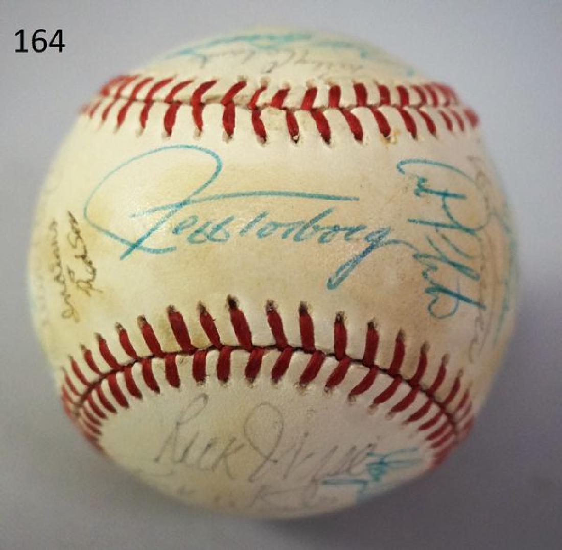1978 CLEVELAND INDIANS TEAM AUTOGRAPHED (1 of 6)