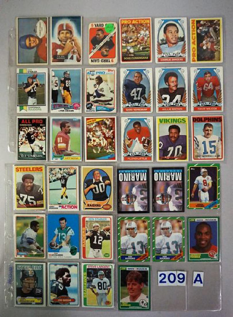 (43 ASSORTED) FOOTBALL CARDS (1 of 4)