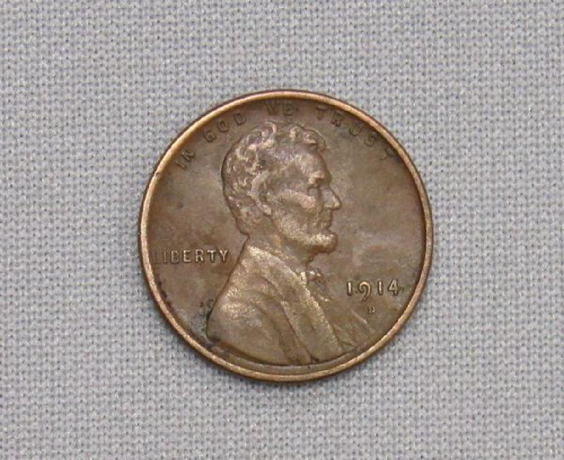 1914-D LINCOLN CENT: (1 of 2)