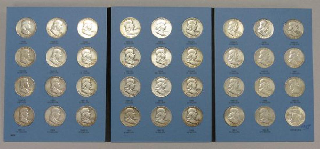 (36) FRANKLIN HALVES - COMPLETE SET: (1 of 2)