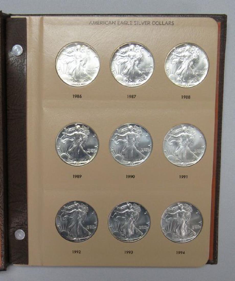 (27) AMERICAN SILVER EAGLES SET 1986-2012: (1 of 5)