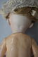LOT: LARGE 9 INCH TALL PAPIER MACHE DOLL HEAD WITH - 6