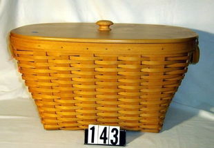 1996 Longaberger Laundry Basket Jul 18 2019 M J Stasak Jr