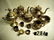 284: VICTORIAN SILVERPLATE COFFEE/TEA SET, NAPKIN RING