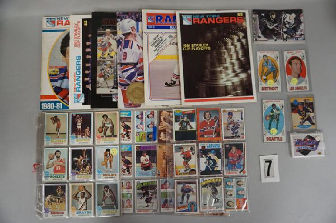 (38 ASSORTED) TOPPS BASKETBALL CARDS IN SHEETS, (1 of 1)