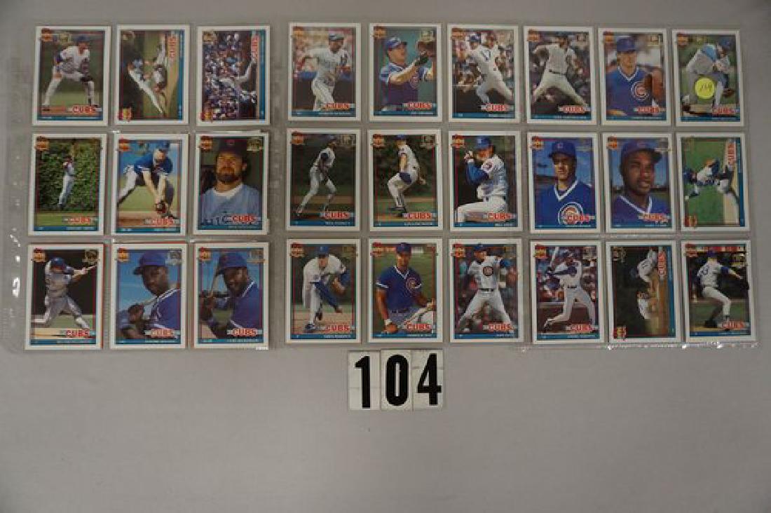 1991 DESERT SHIELD CHICAGO CUBS, (1 of 2)