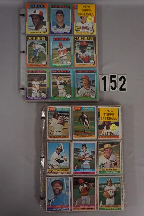 (137) 1975 TOPPS BB CARDS, (1 of 6)