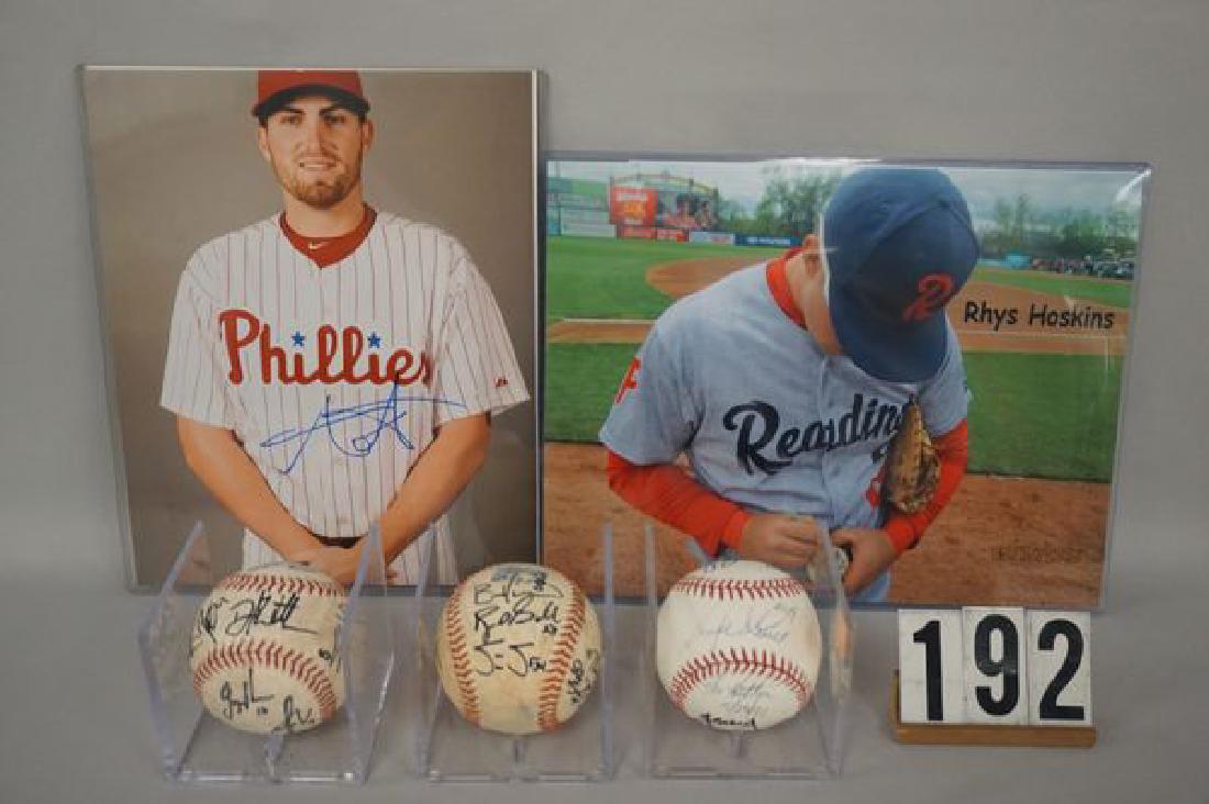 READING PHILLIES, ETC. LOT: (1 of 5)