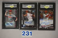 AARON NOLA AUTOGRAPHED CARDS: