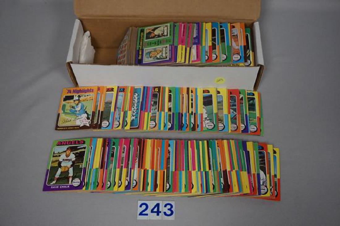 1975 TOPPS (PARTIAL SET, (1 of 3)