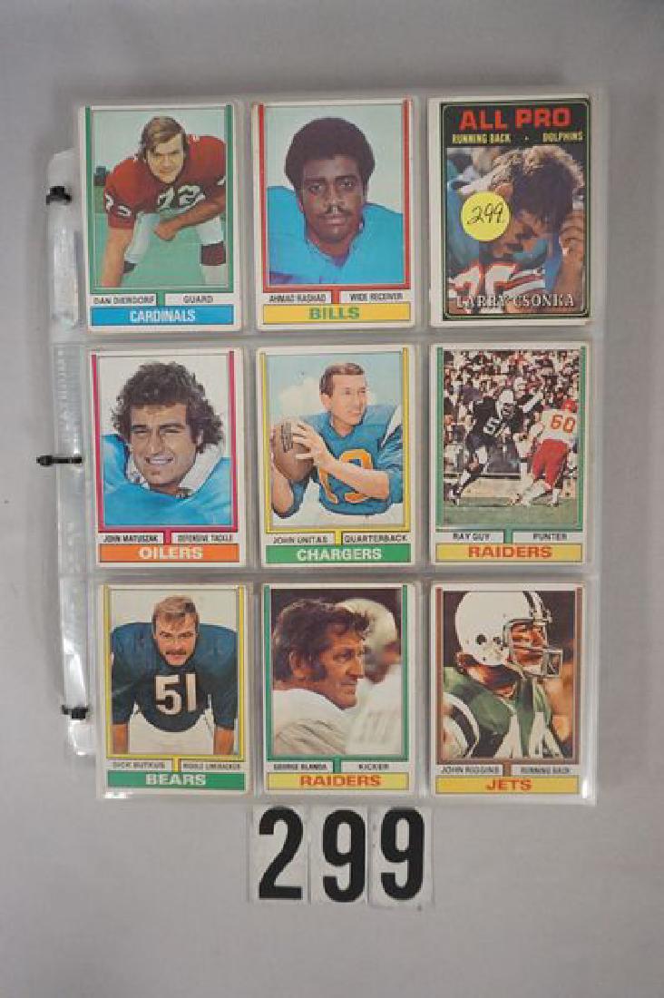 (225) 1974 - 1988 TOPPS FB ROOKIES, (1 of 7)