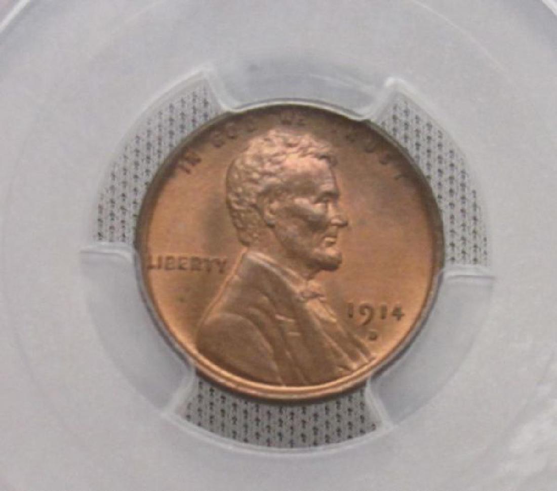 1914-D LINCOLN CENT: (1 of 4)