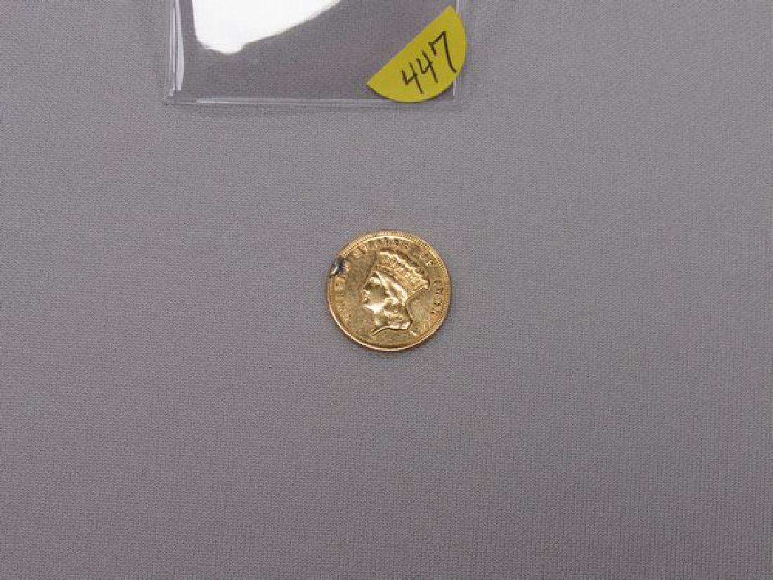 1854 PRINCESS HEAD $3.00 GOLD: (1 of 2)