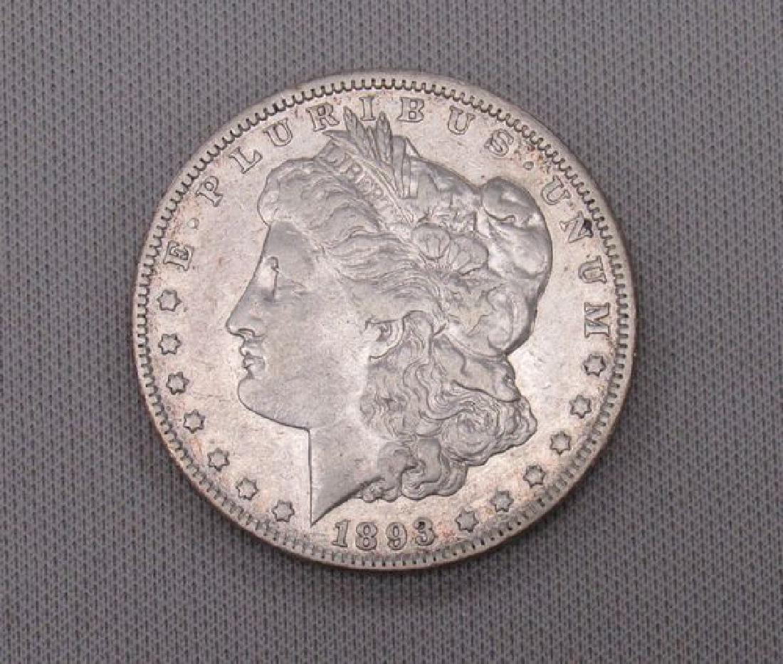 1893-O MORGAN DOLLAR: (1 of 2)