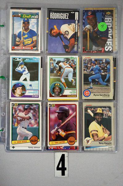 LOT OF (45) HIGH GRADE BB CARDS: (1 of 5)