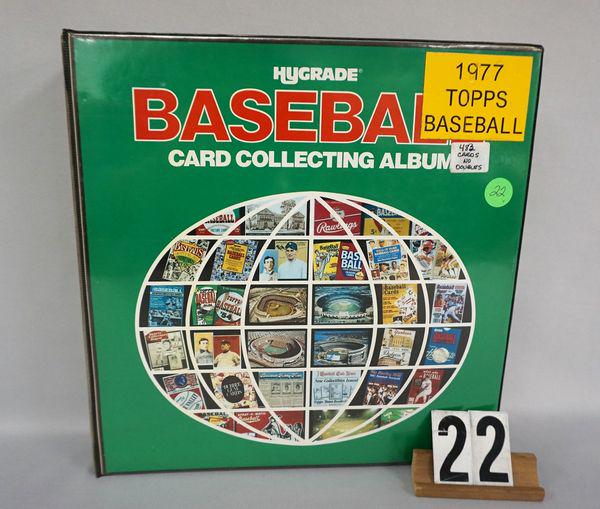 (483 DIFF.) 1977 TOPPS BB CARDS IN BINDER, (1 of 5)