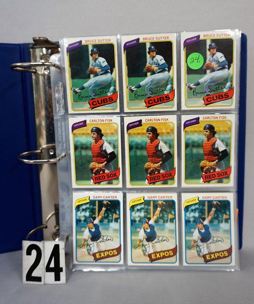 (323 ASSTD.) 1980 TO 1982 TOPPS BB CARDS, (1 of 4)