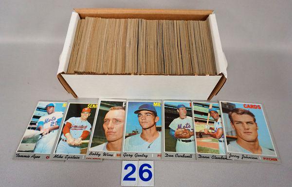 (300 +/-) 1970 TOPPS BB CARDS, (1 of 1)