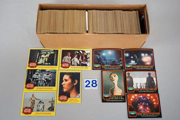 CHEESE BOX WITH 1977 STAR WARS CARDS, (1 of 1)