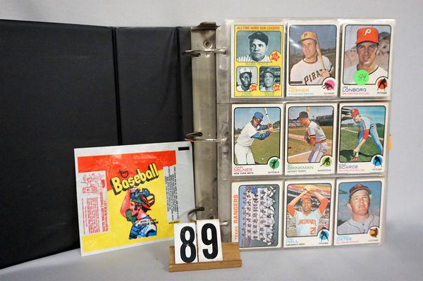 1973 TOPPS BB CARD SET #1-660 IN ALBUM, (1 of 9)