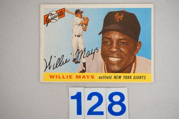 1955 TOPPS #194 WILLIE MAYS,: 1955 TOPPS #194 WILLIE MAYS,
