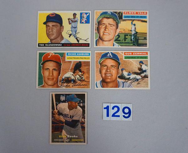 1955 TOPPS #120 TED KLUSZEWSKI, (1 of 2)