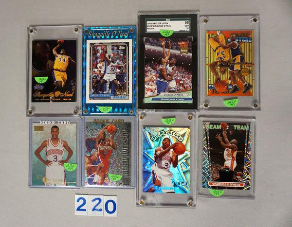 (3 DIFF.) ALLEN IVERSON ROOKIE CARDS, (1 of 2)