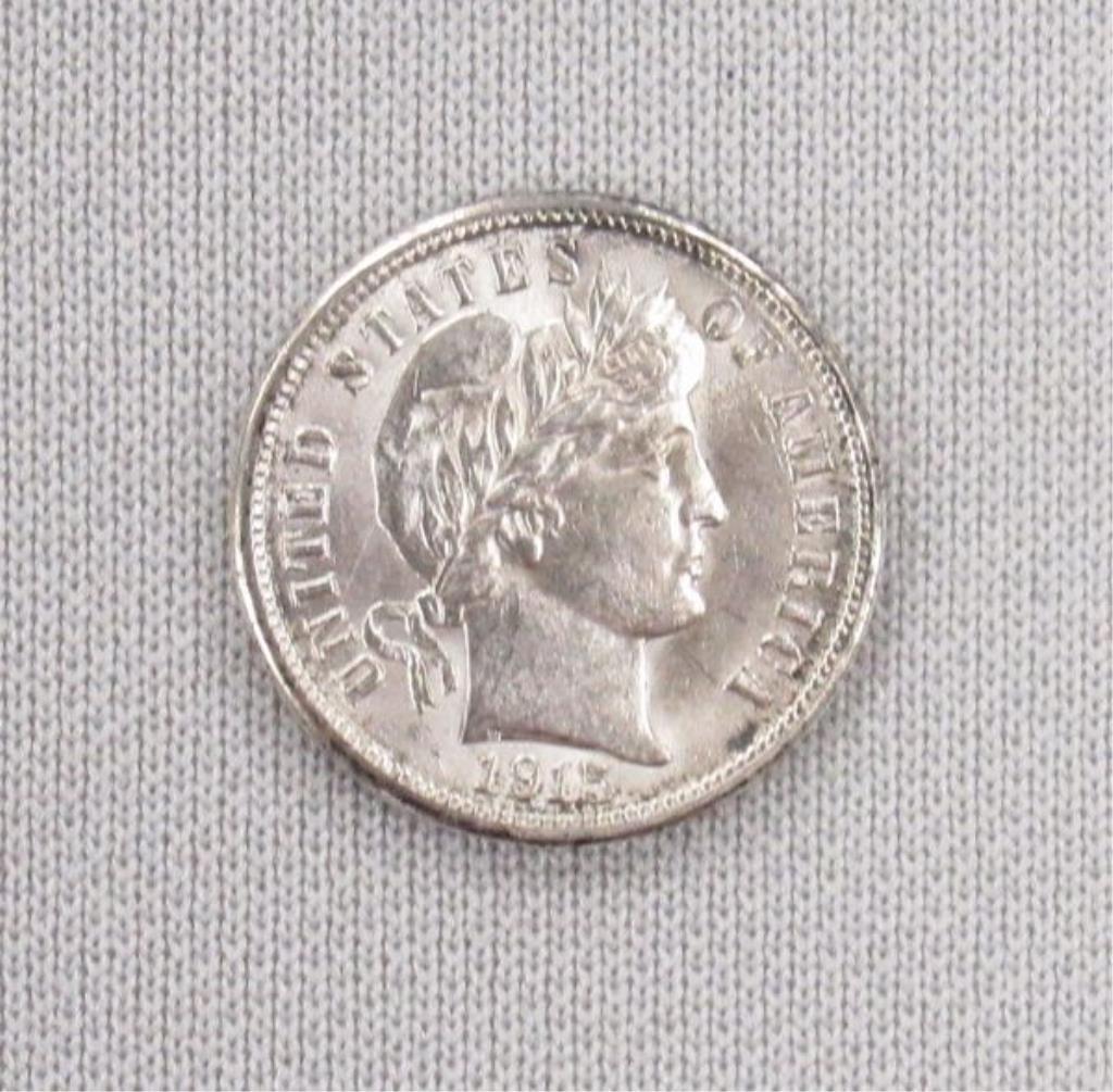 1915 BARBER DIME: (1 of 2)