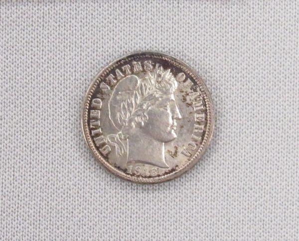 1916 BARBER DIME: (1 of 2)