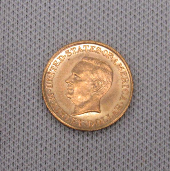 1916 MCKINLEY $1.00 GOLD COMMEMORATIVE: (1 of 4)